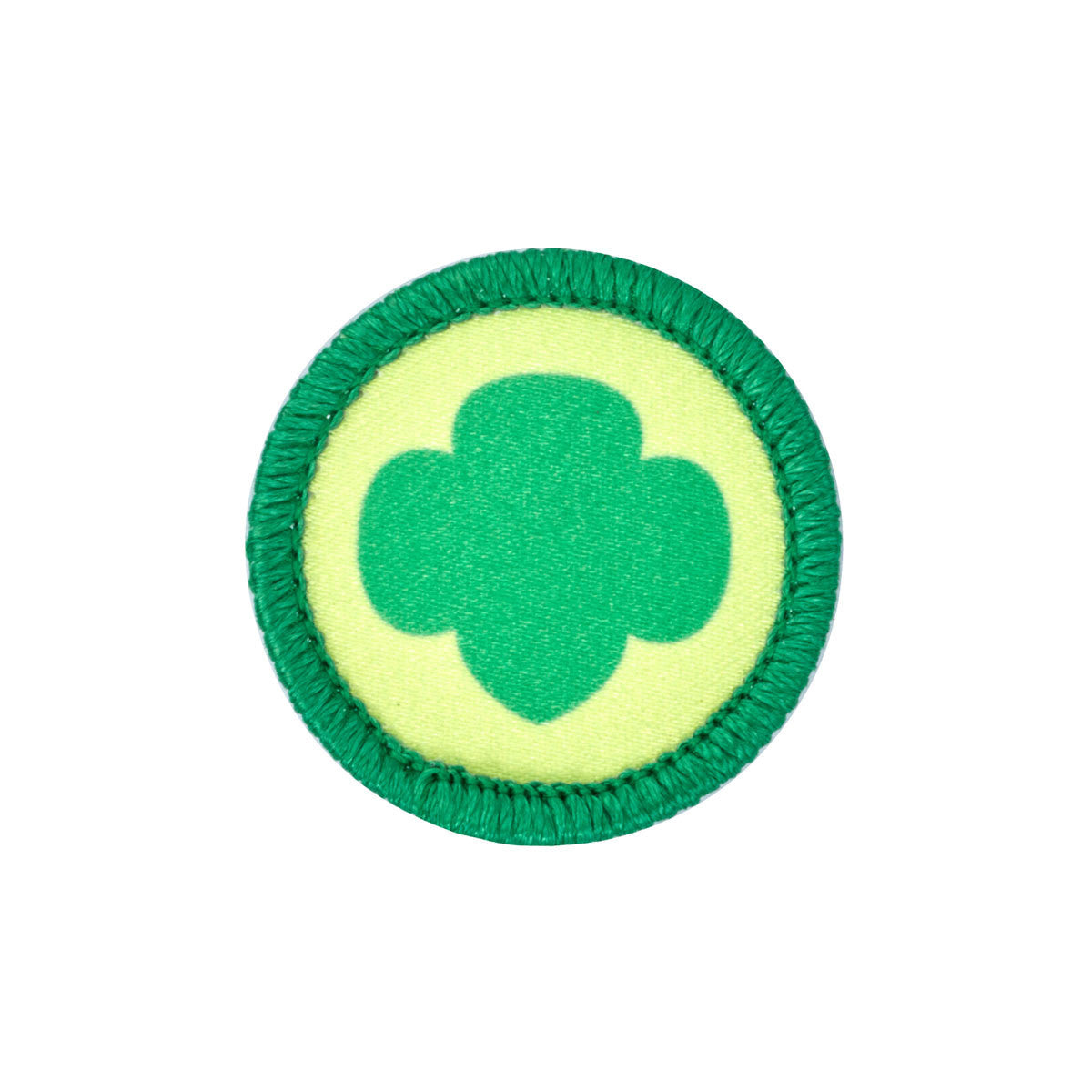 Girl Scouts Trefoil Center Sew On Fun Patch