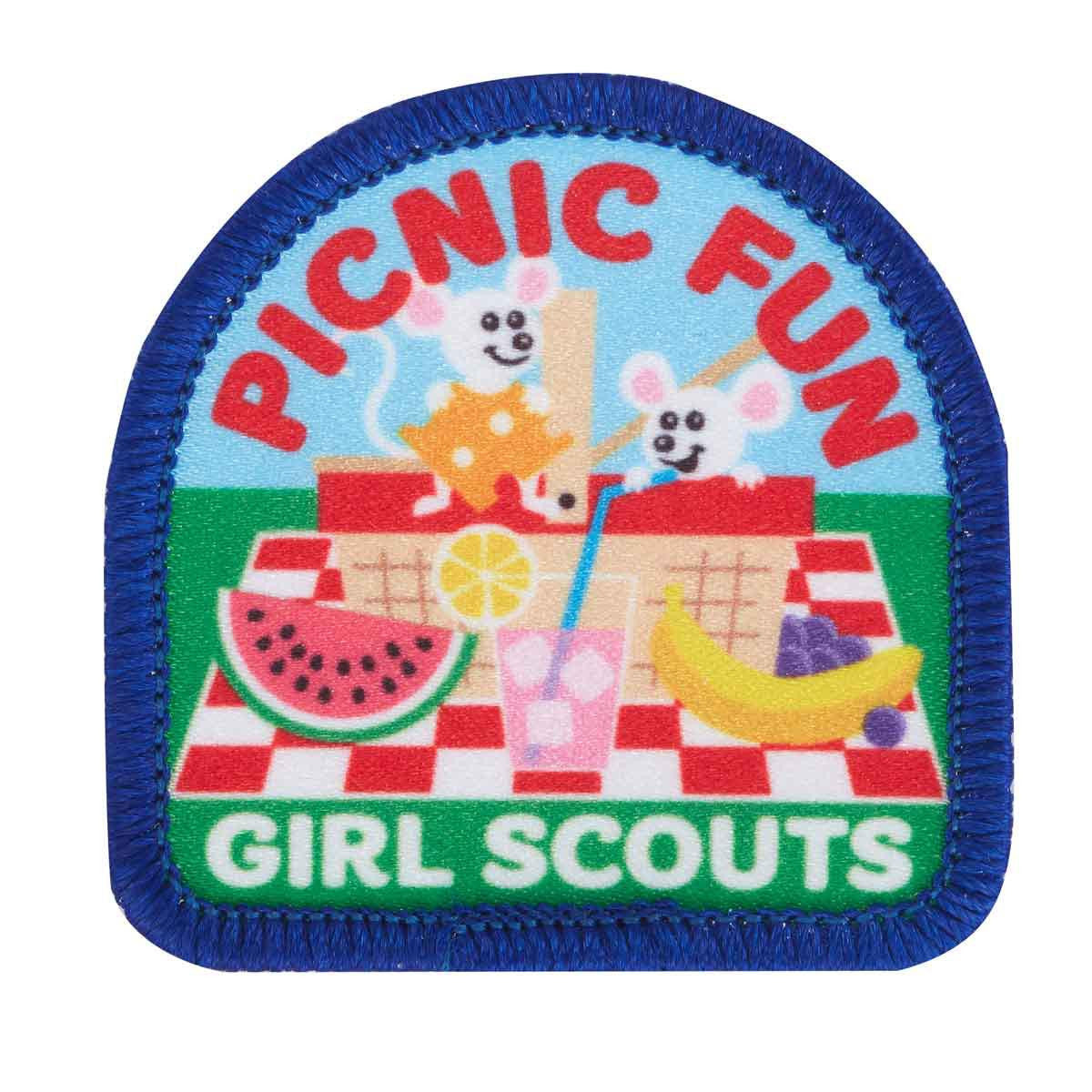 Girl Scouts Picnic Fun Sew On Fun Patch