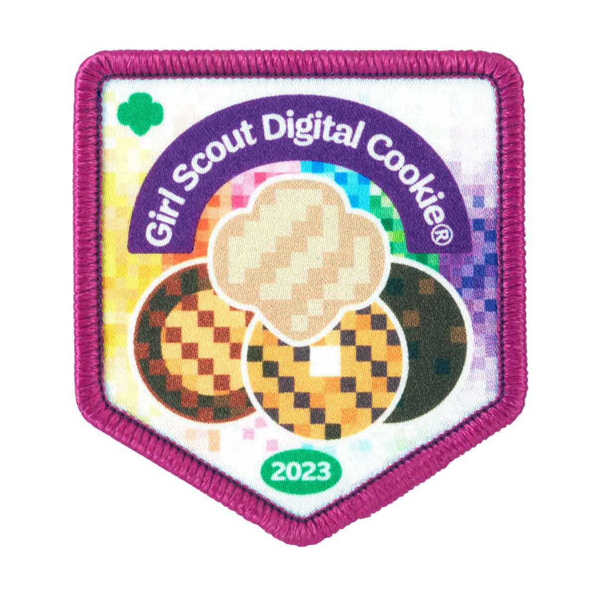 Girl Scouts 2023 Girl Scout Digital Cookie Sew-On Patch - 57275
