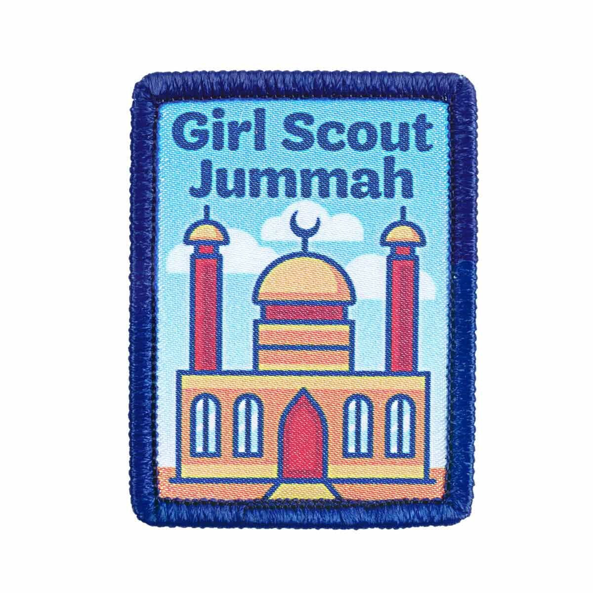 Girl Scouts Jummah Minaret Sew-On Patch - 57302