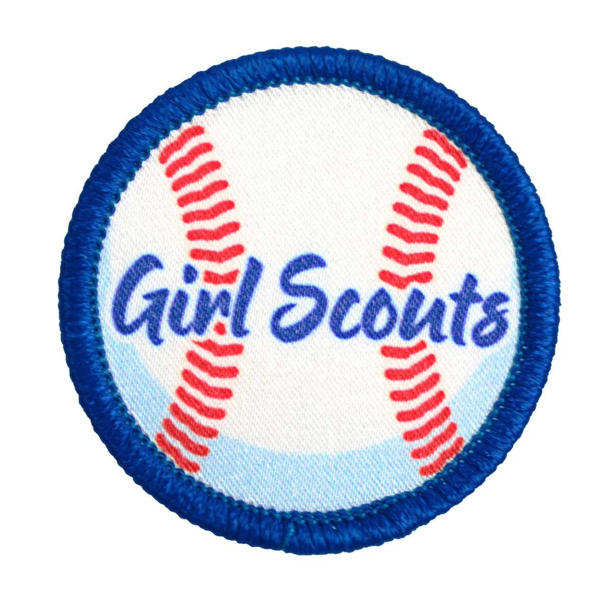 Girl Scouts Baseball Sew-On Patch - 57355
