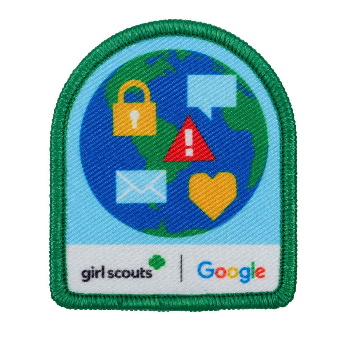 Girl Scouts Google Be Internet Awesome Sew-On Patch - 57369