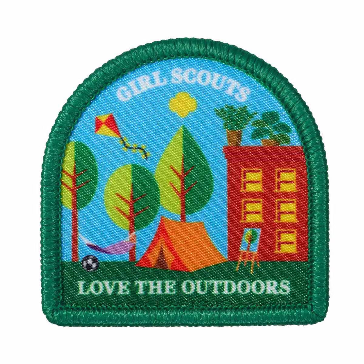 Girl Scouts Girl Scouts Love the Outdoors Challenge 2026 Sew-On Patch - 57377