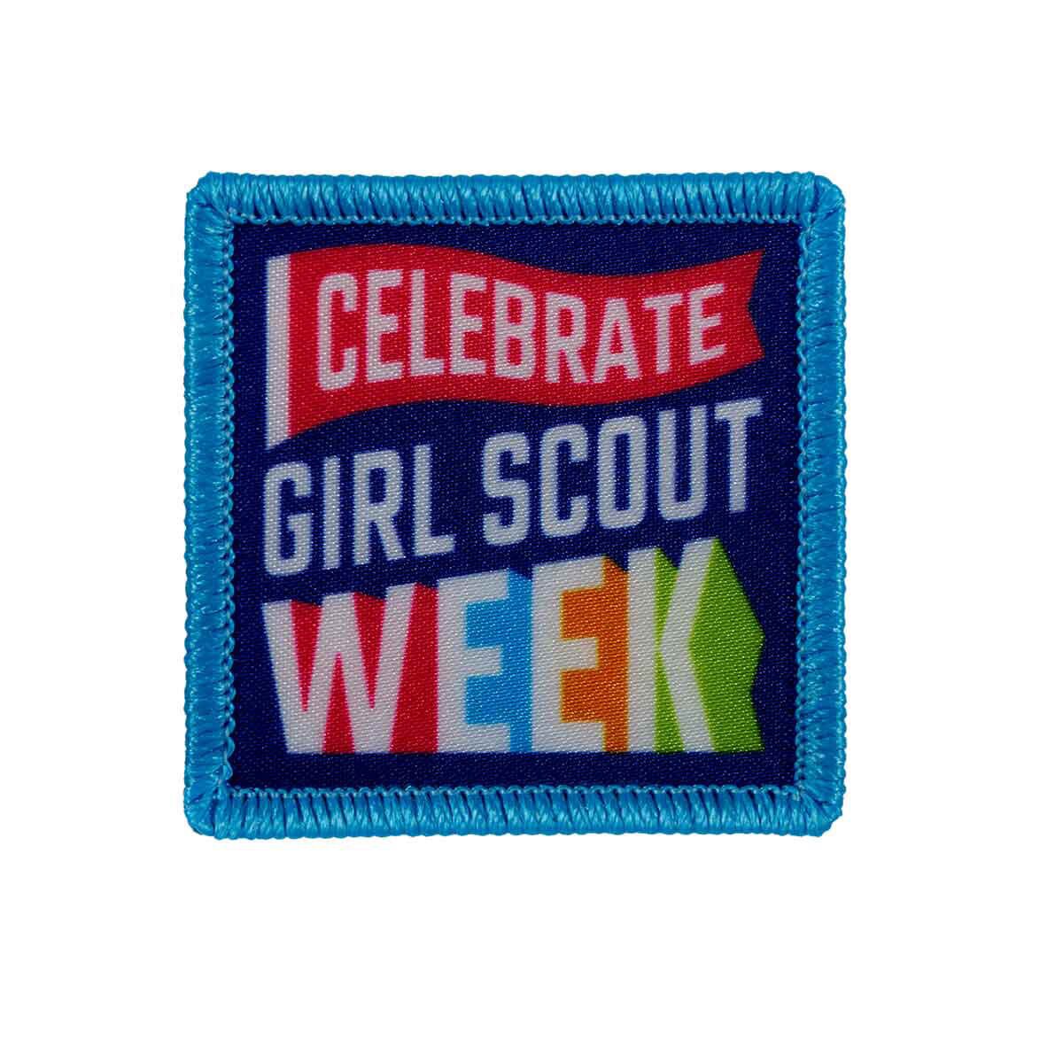 Girl Scouts Girl Scout Week Banner Sew-On Patch - 57381