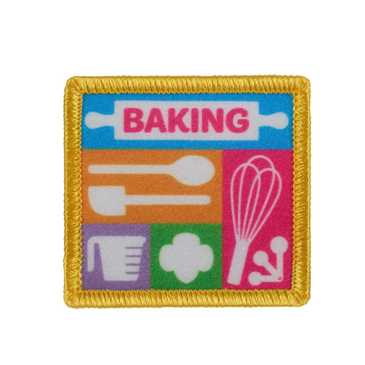 Girl Scouts Baking Utensils Sew-On Patch