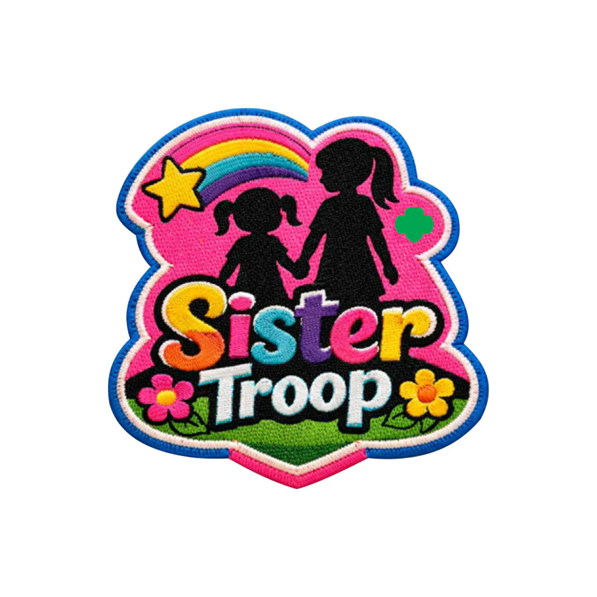 Girl Scouts Sister Troop Iron-On Patch - 57474