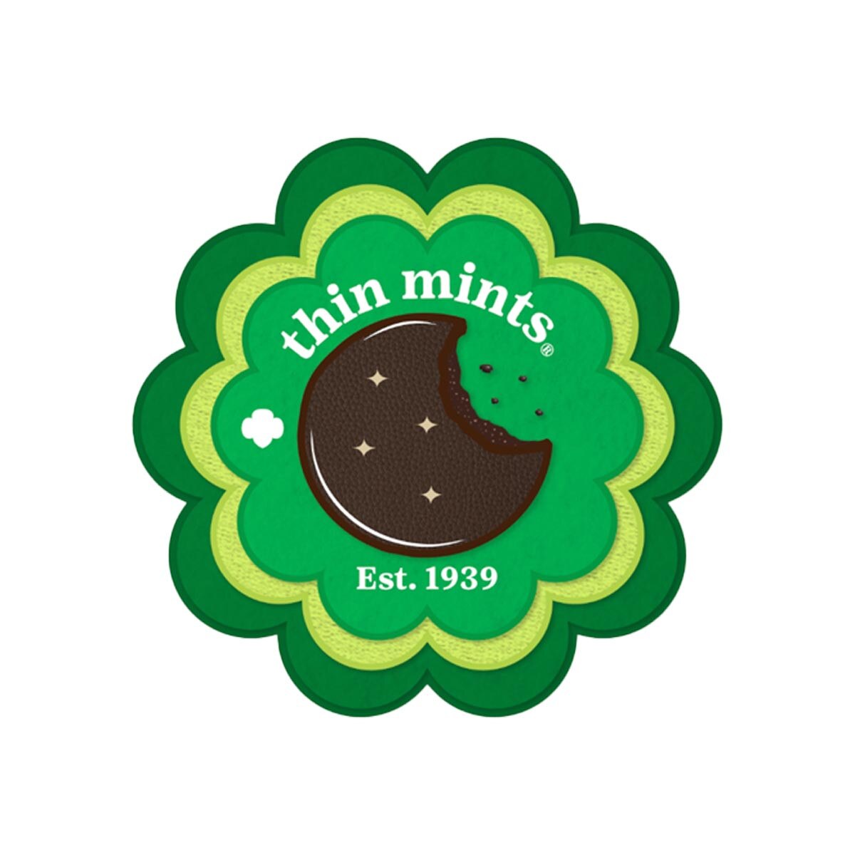 Girl Scouts Girl Scouts x Supermix Studio Thin Mints® Iron-On Super Fun Patch - 57493