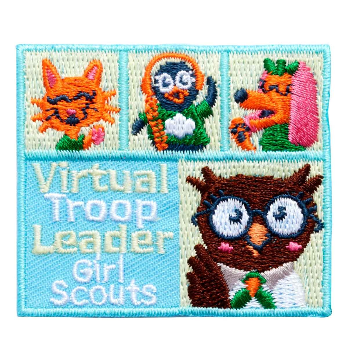 Girl Scouts Virtual Troop Leader Iron-On Patch - 58736