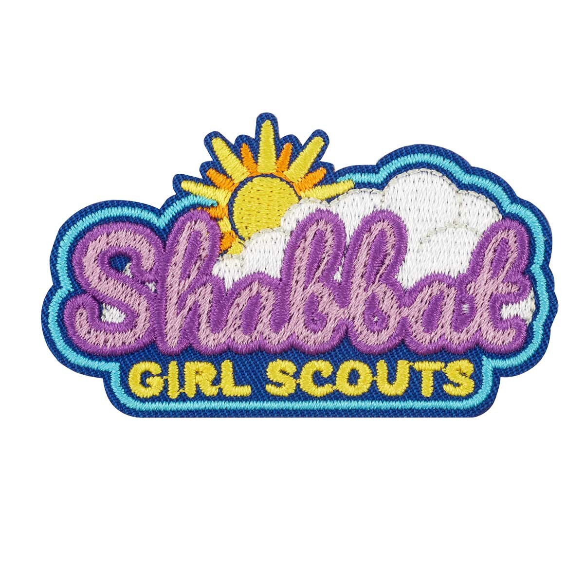 Girl Scouts Girl Scout Shabbat Sunrise Iron-On Patch - 58741