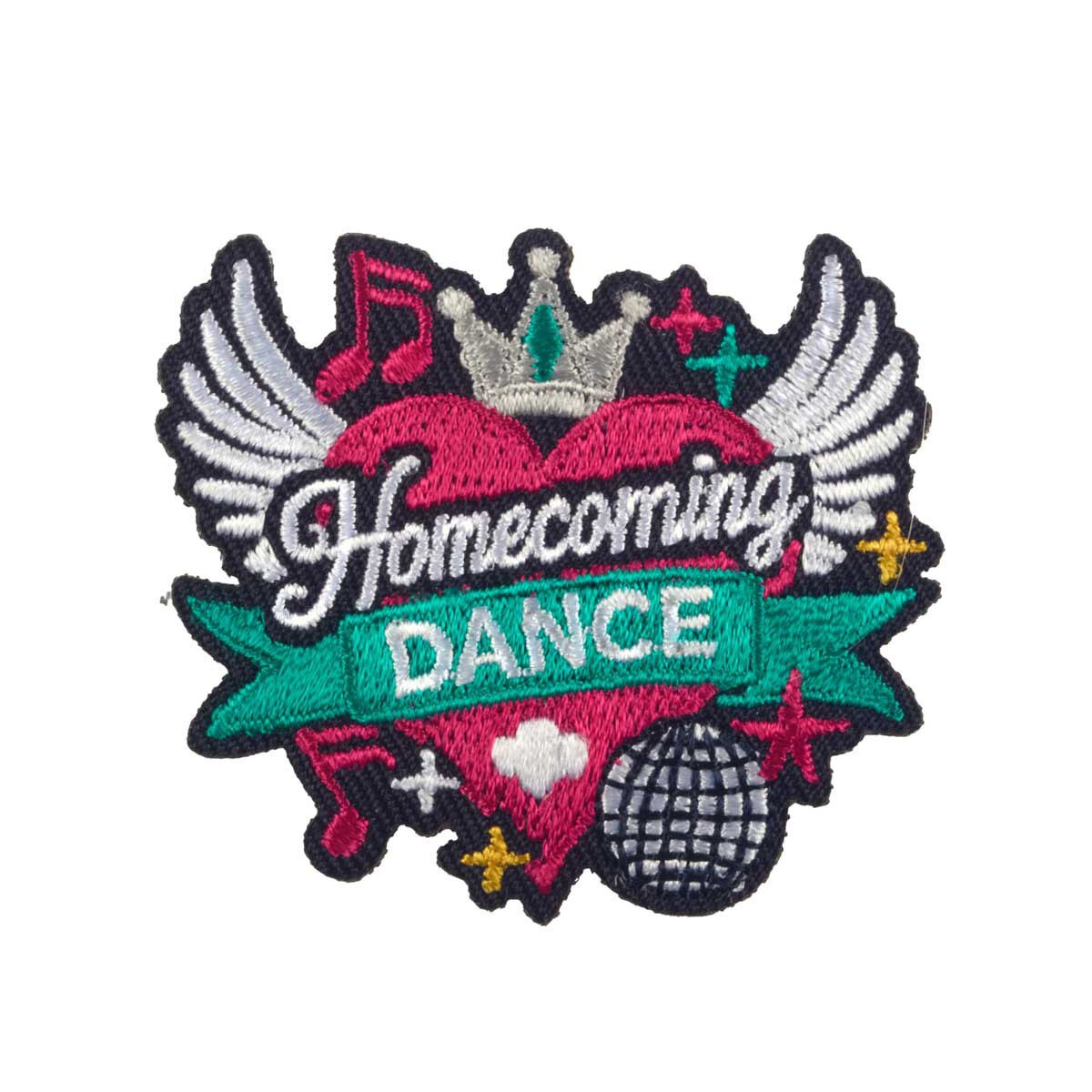 Girl Scouts Homecoming Dance Iron-On Patch - 59006