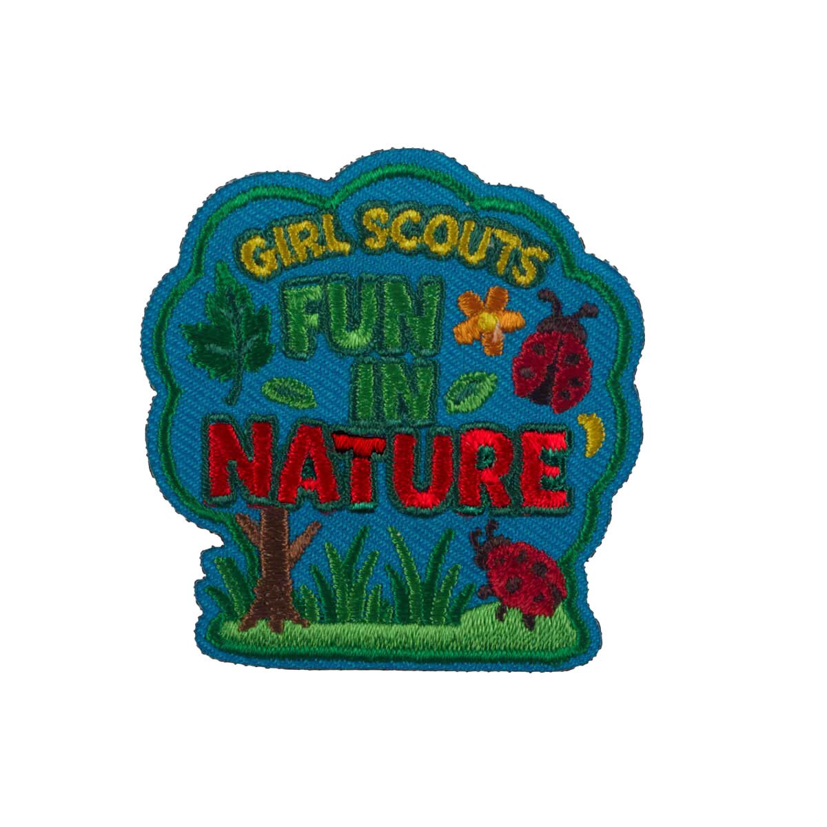 Girl Scouts Fun In Nature Iron-On Patch - 59035