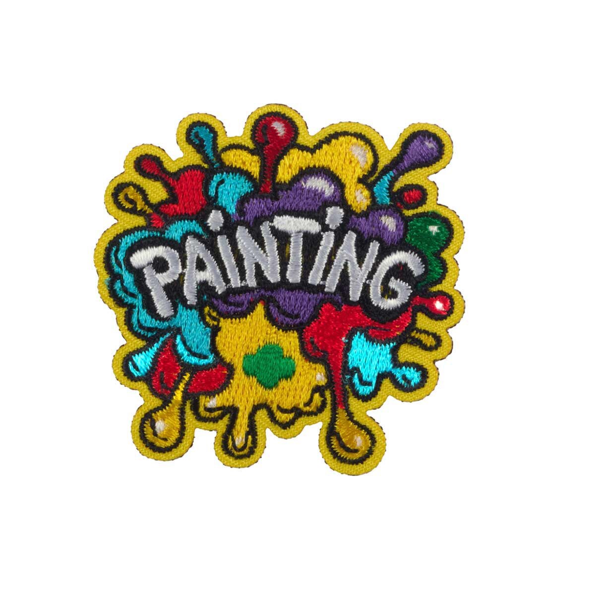 Painting Iron-On Patch - Basics Clothing Store