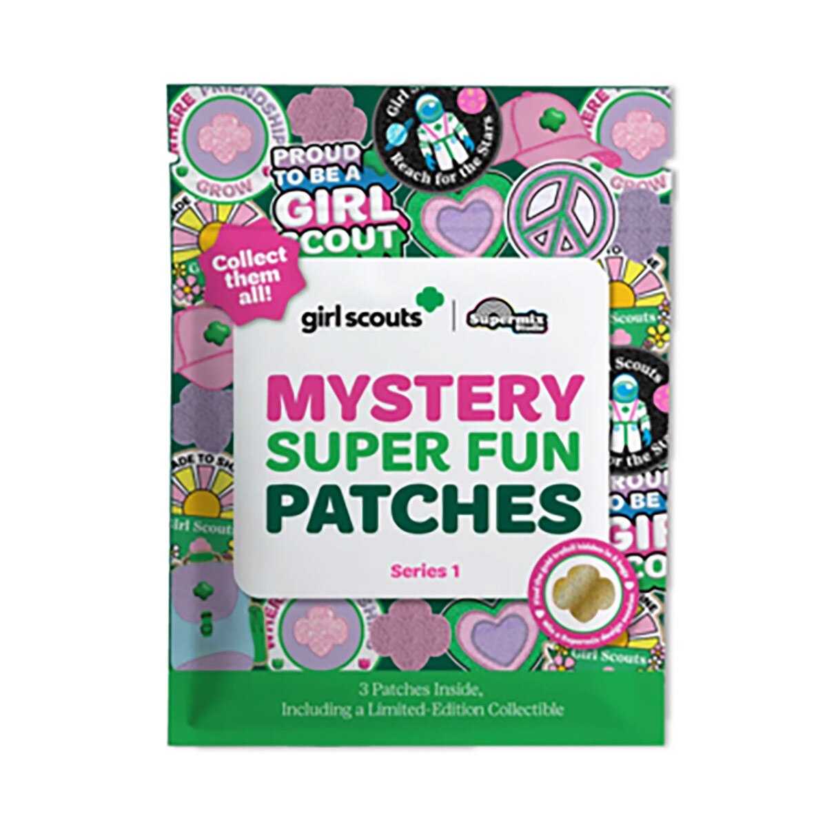 Girl Scouts Mystery Super Fun Patch Pack - 59116