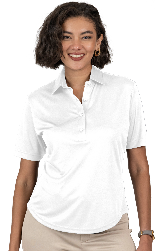 Blue Generation Ladies Bonded Collar Dress Polo-BG6007