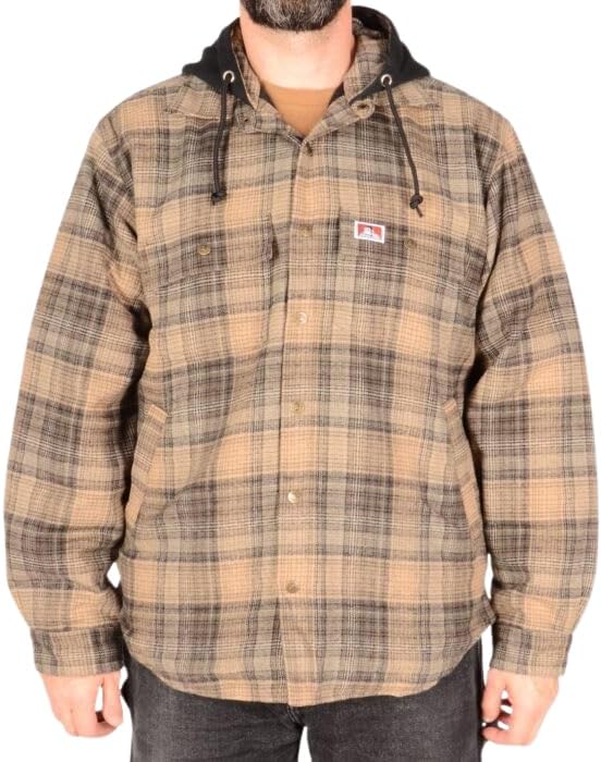 Ben Davis Flannel Jacket - 355 Green -New Items