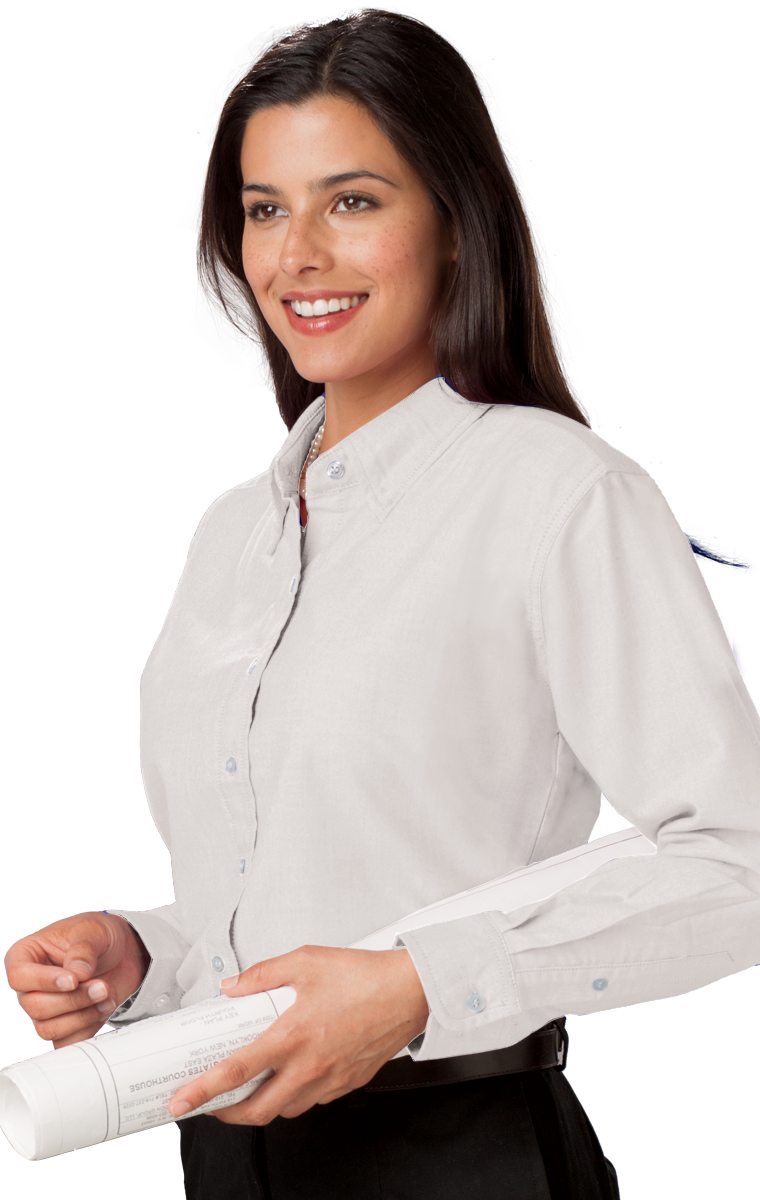 Blue Generation Ladies' Bistro Shirt-BG6262