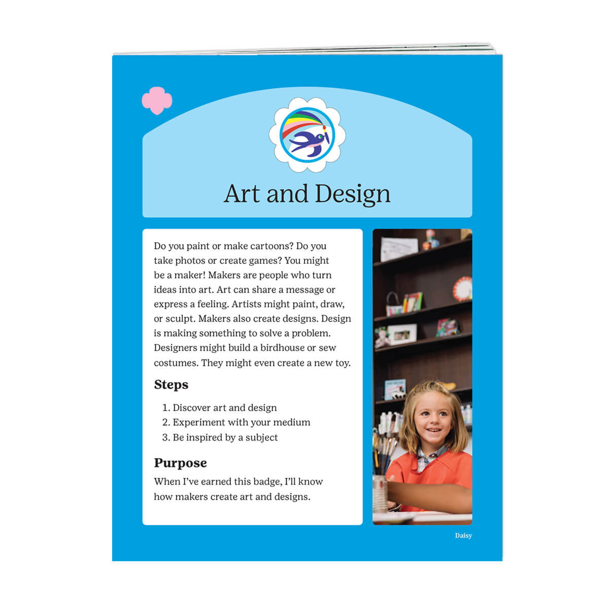 Daisy Art and Design Badge Requirements