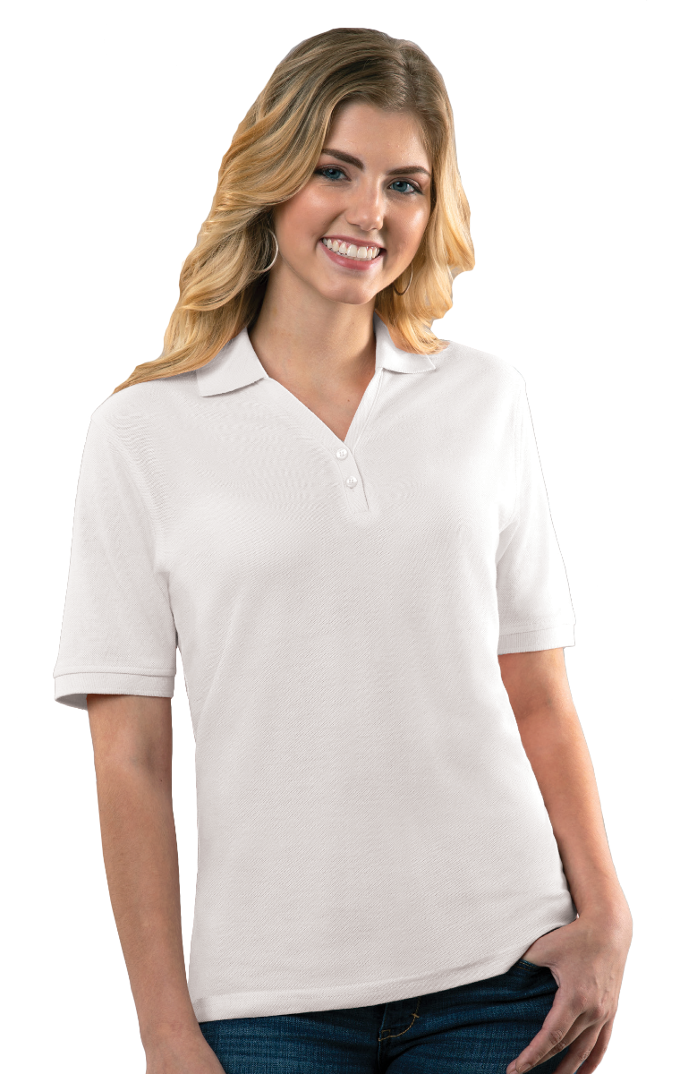 Blue Generation Ladies' Soft Touch Y-Placket Polo-BG6505