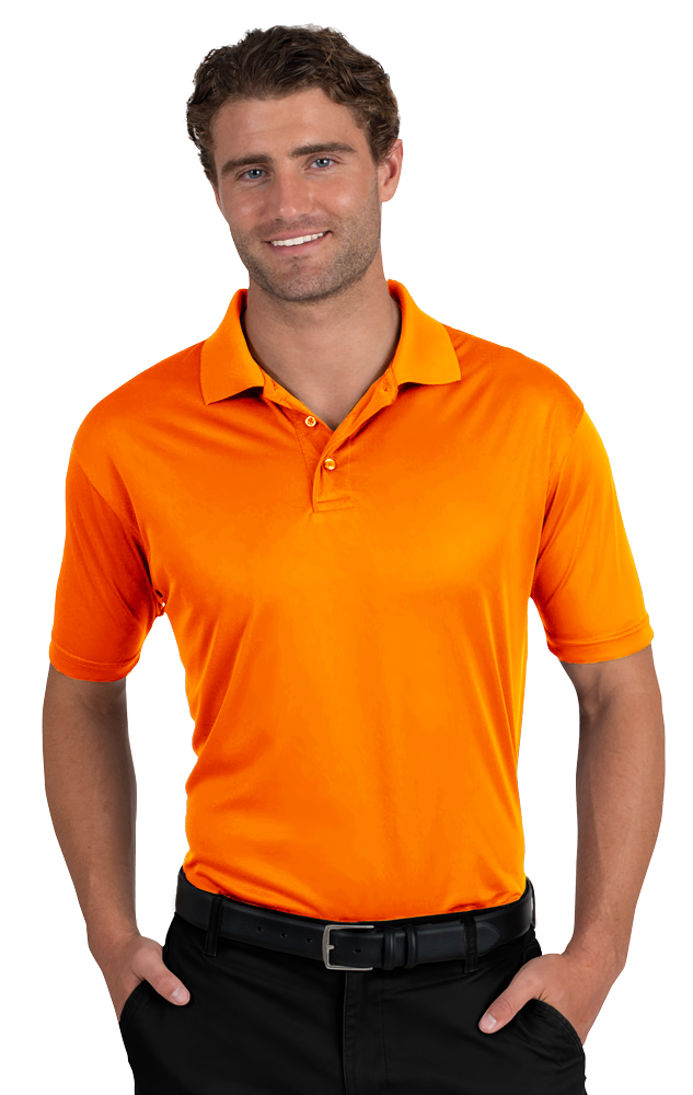 Blue Generation Men's Titan Value Wicking Short-Sleeve Polo Mens Tall -BG7300T