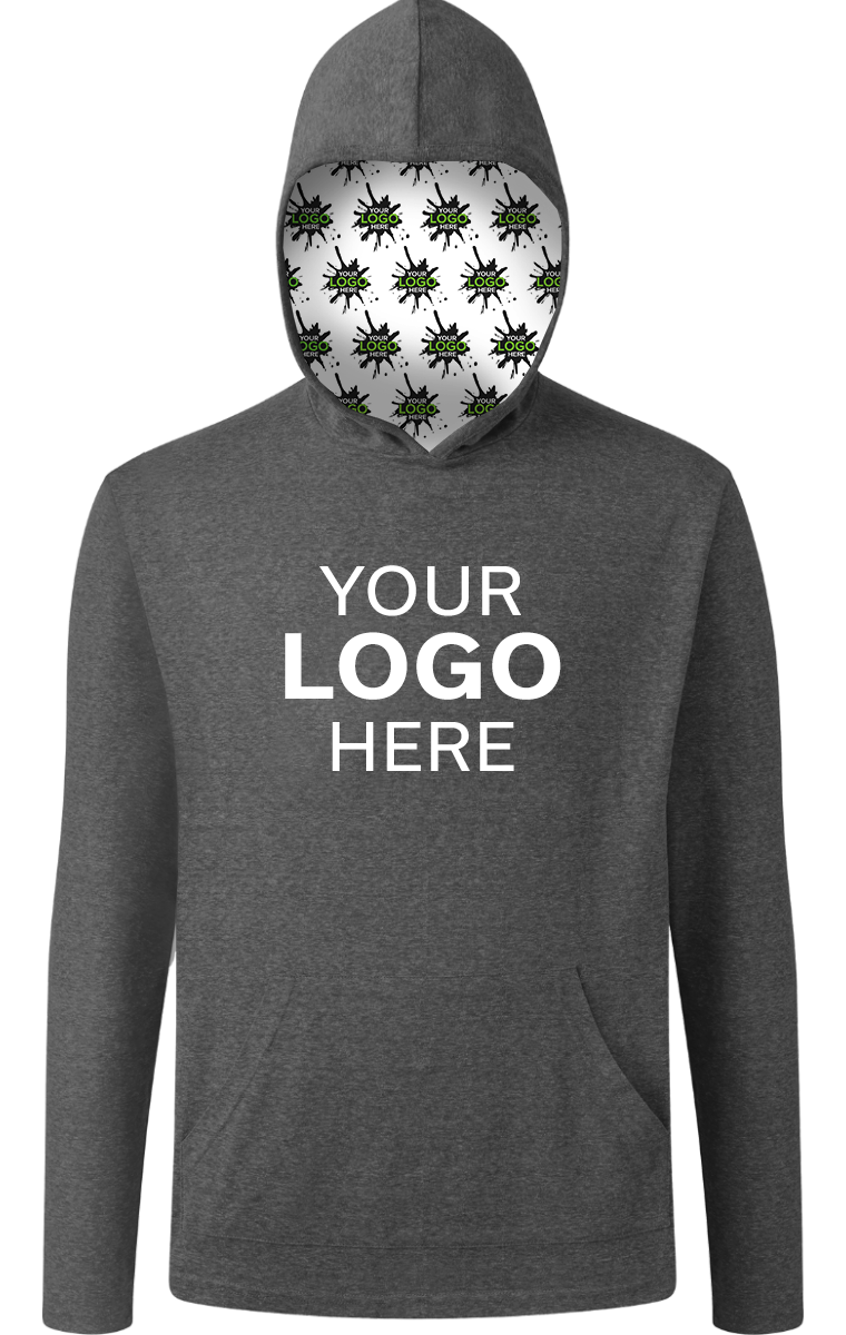 Blue Generation Your Logo Here Triblend Pullover Hoodie-BG7309H