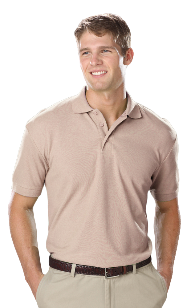 Blue Generation Men's Soft Touch S/S Pique Polo
