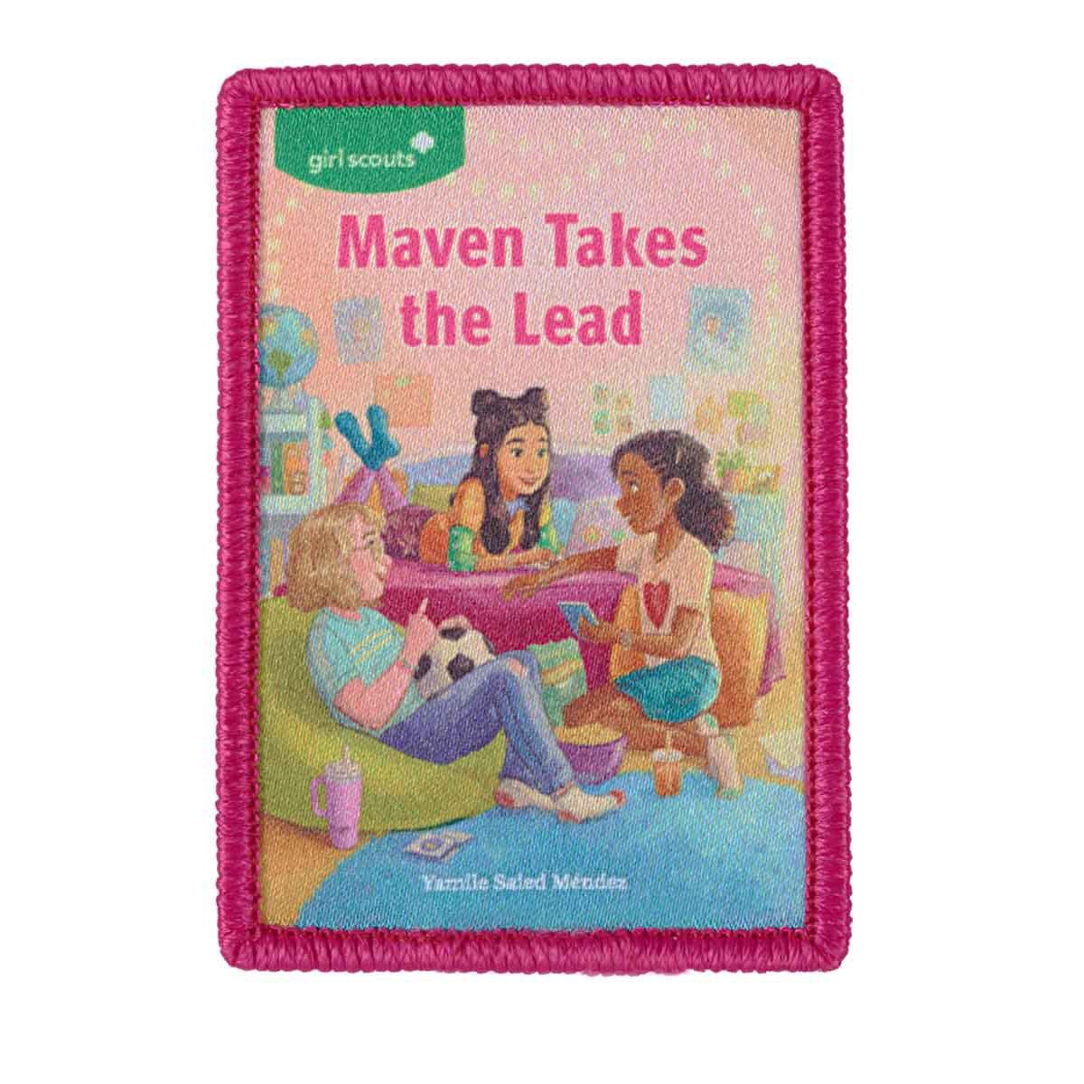 Girl Scouts Maven Takes the Lead Iron-On Patch - 75753