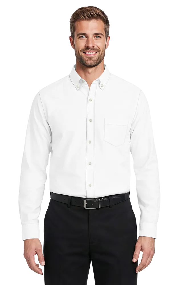 Blue Generation Men's L/S Oxford Shirt-BG8214