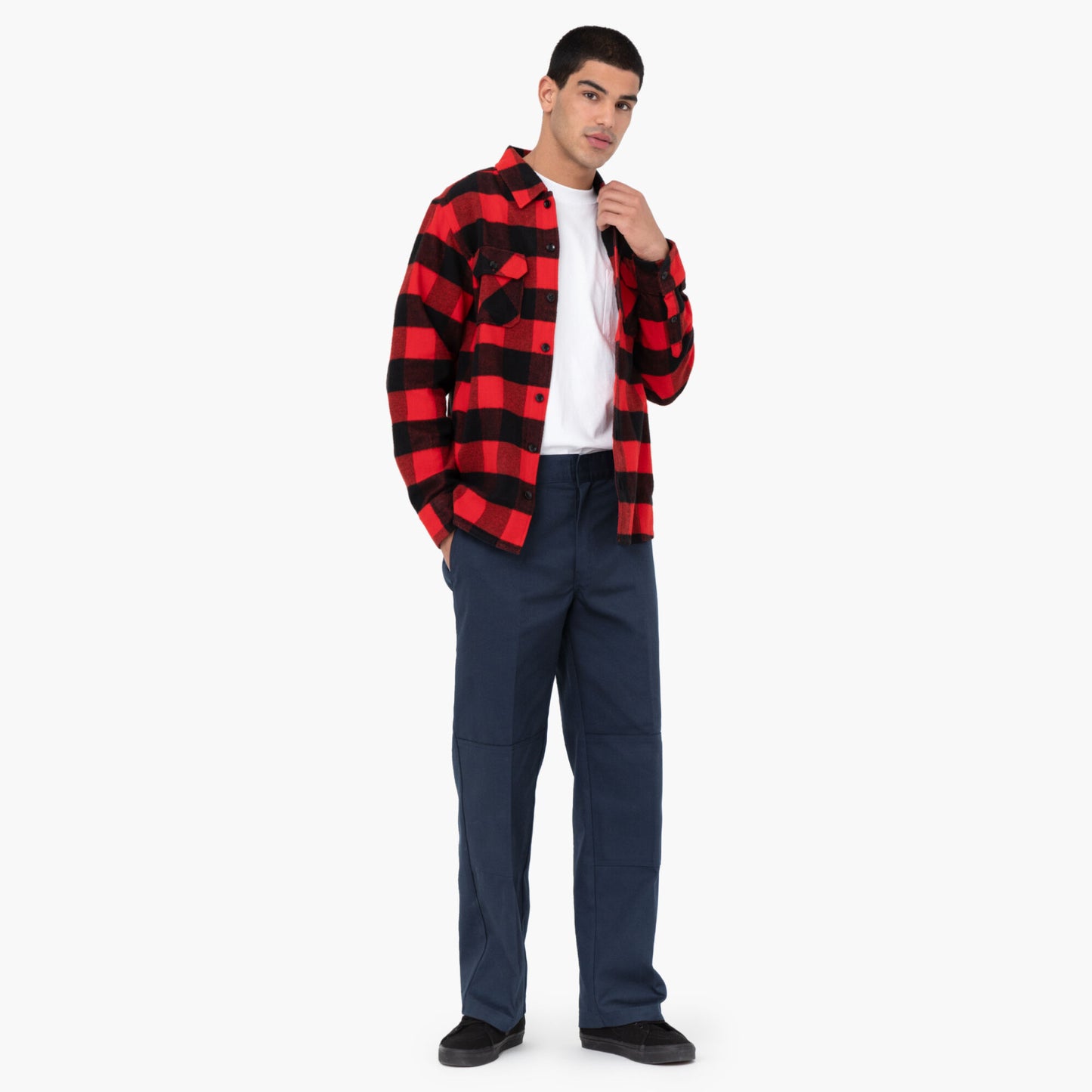 Dickies Loose Fit Double Knee Work Pants - Dark Navy