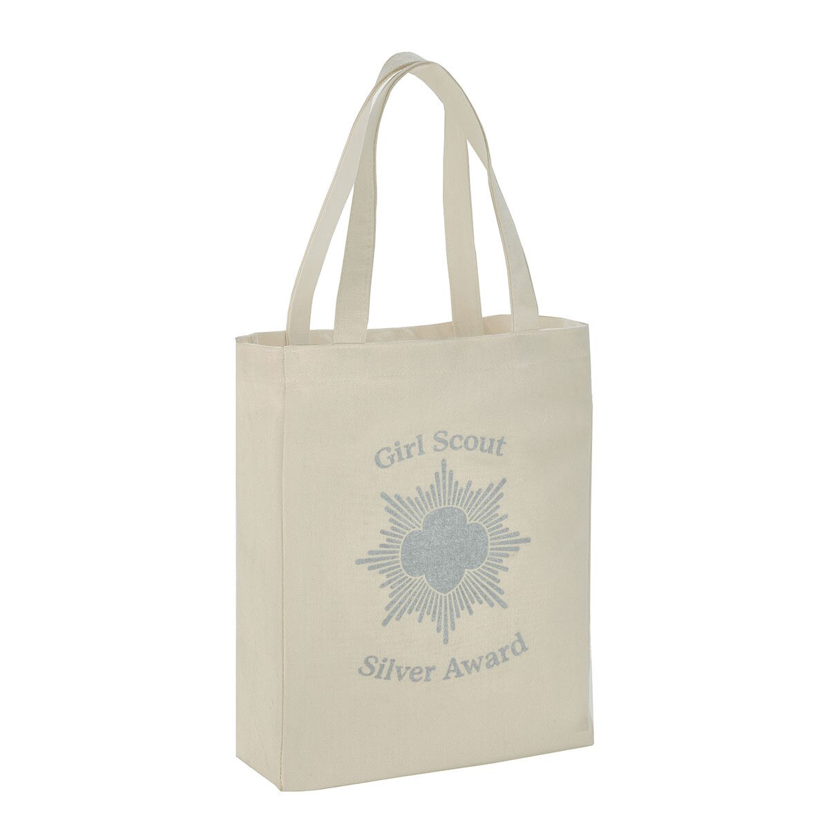 Silver Award Canvas Tote Bag