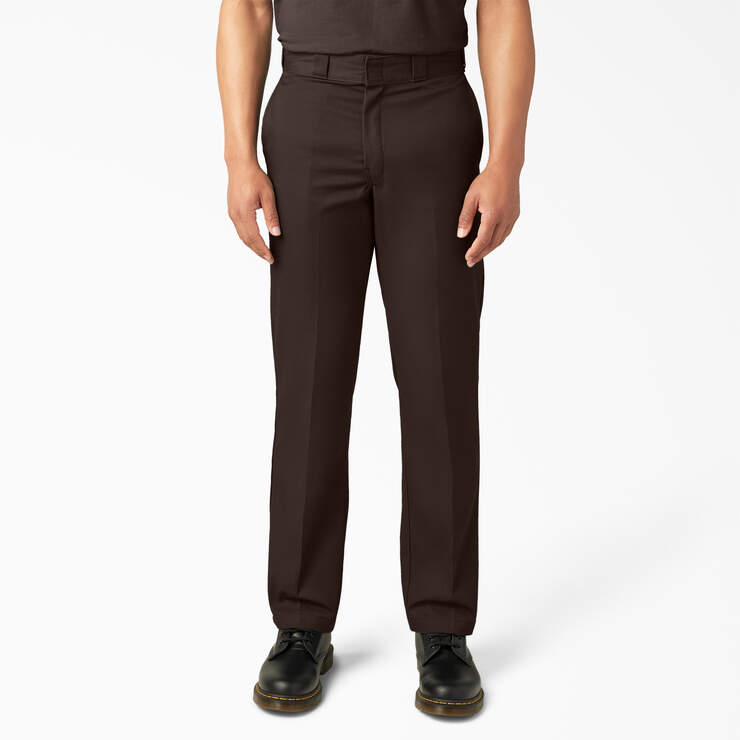 Dickies Original 874® Work Pants, Dark Brown, 50W x 32L, Clearance