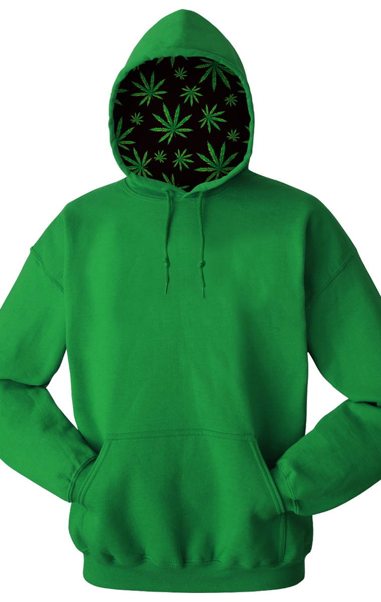 Blue Generation Cannabis Adult Pullover Hoodie-BG9301HW