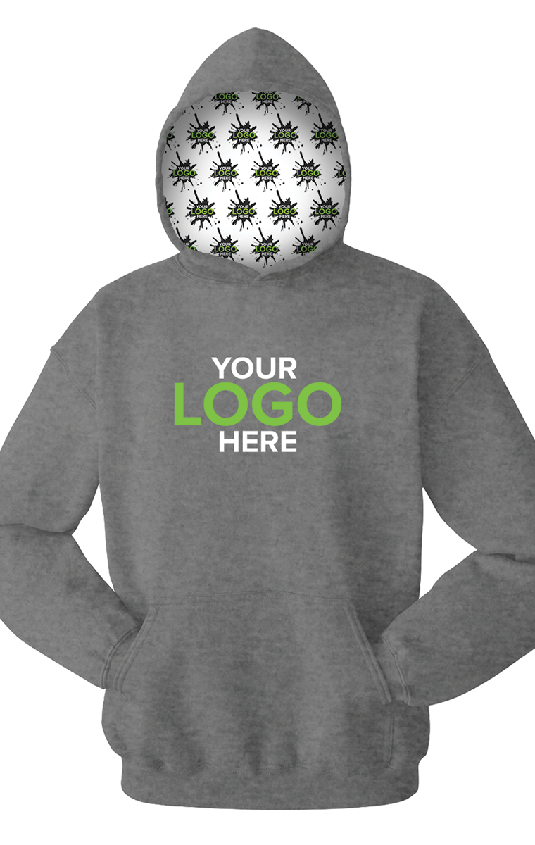 Blue Generation Your Logo Here Adult Pullover Hoodie-BG9303PH