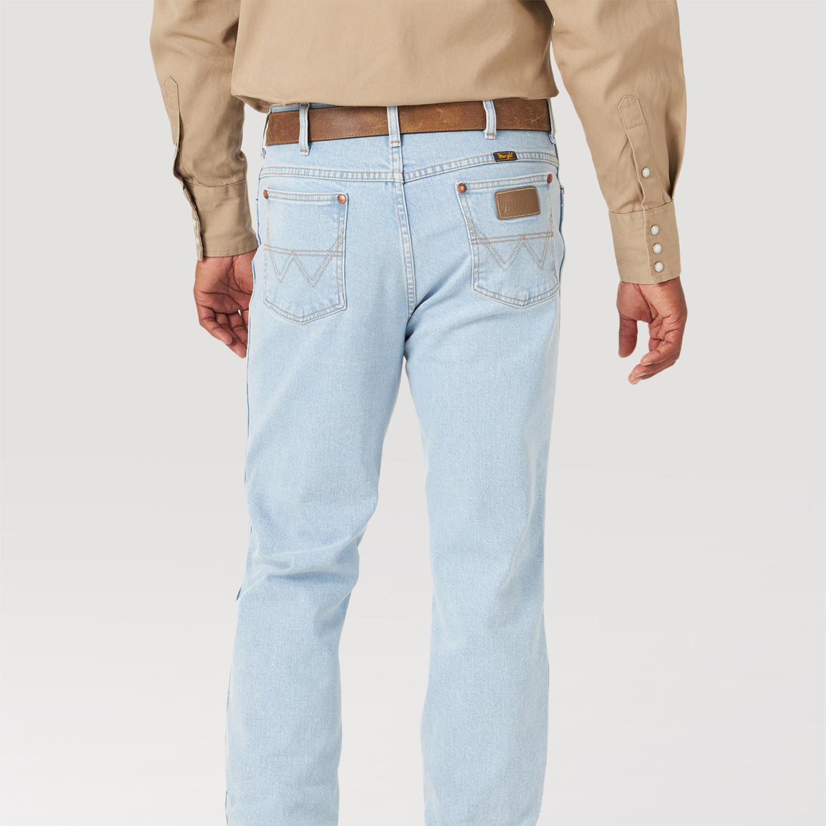 Wrangler® Cowboy Cut® Slim Fit Active Flex Jeans - Bleach - 936AFGH