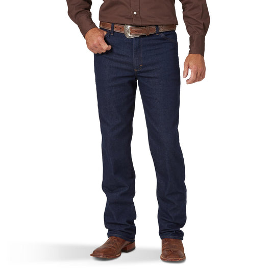 Wrangler® Cowboy Cut® Slim Fit Active Flex Jeans - Prewashed Indigo