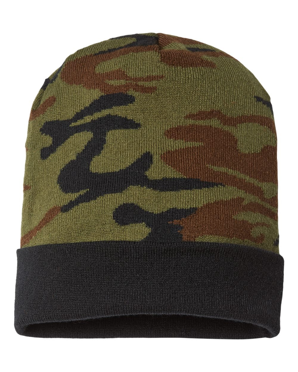 CAP AMERICA - USA-Made Camo Cuffed Beanie - RKC12