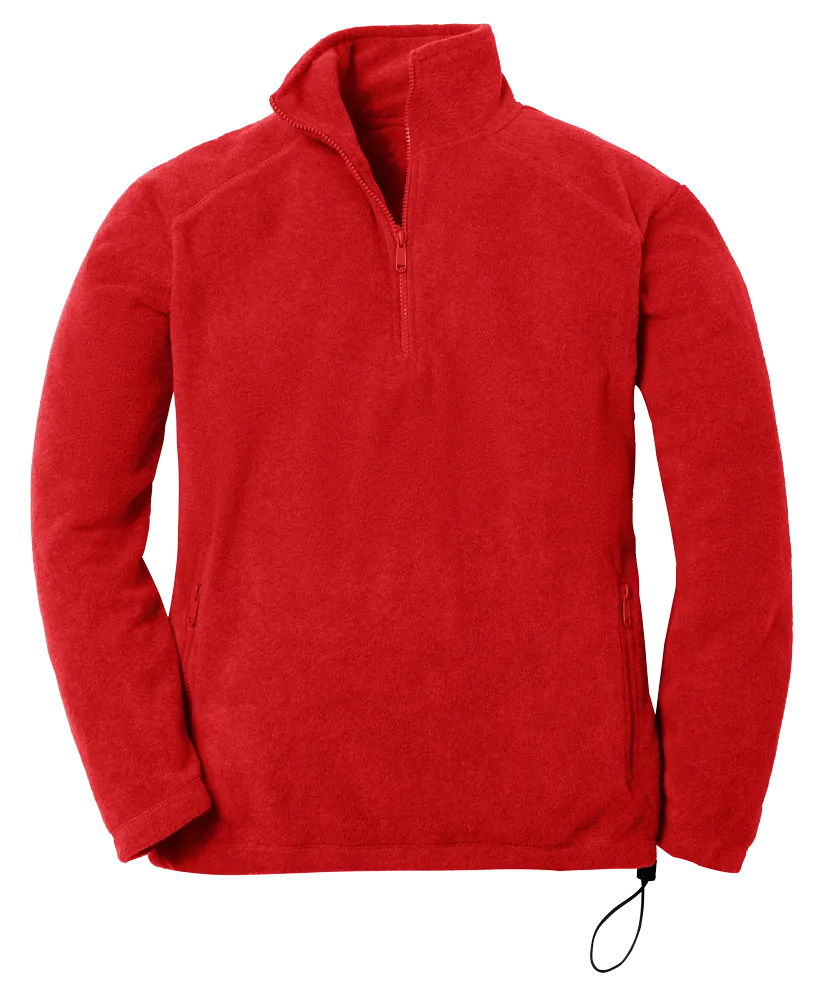 Blue Generation Adult Micro Fleece Zip Pullover-BG9952