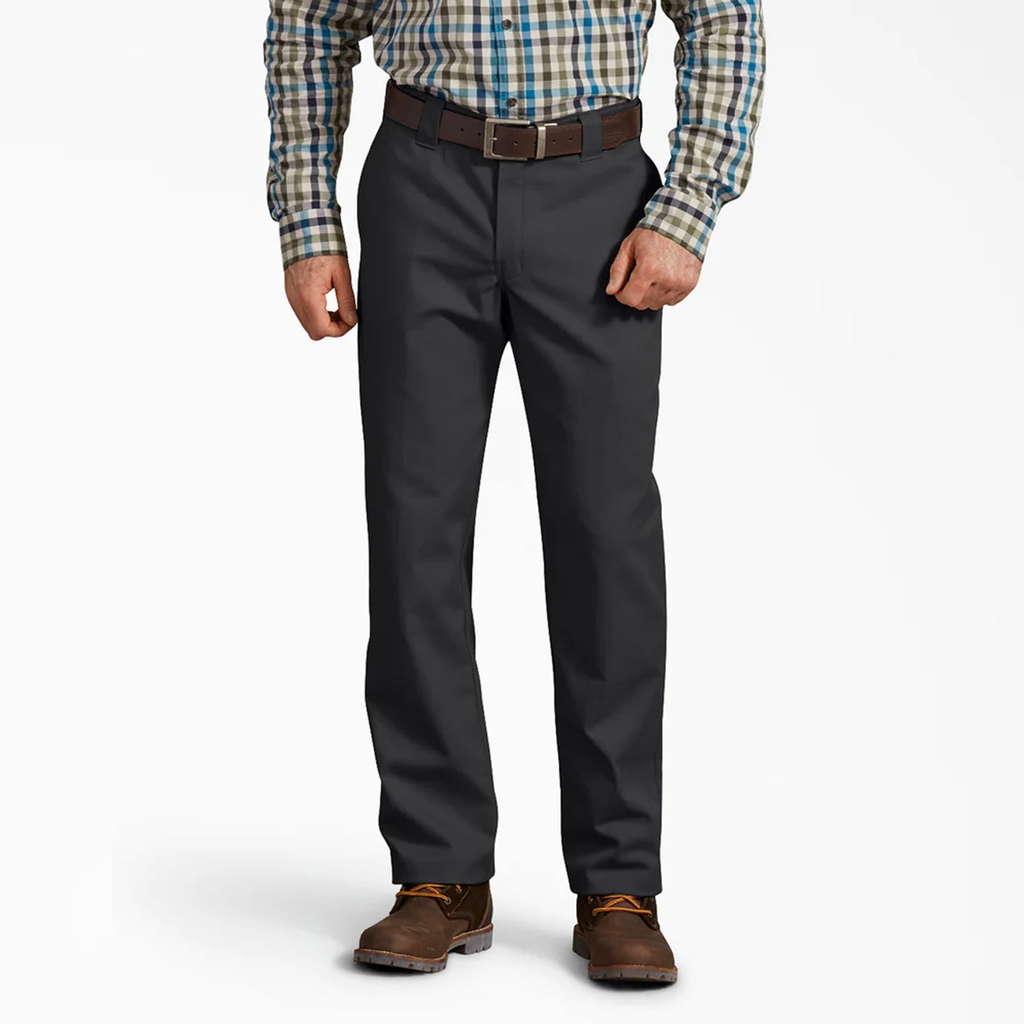 Dickies FLEX Active Waist Regular Fit Pants, Black, 40 x 30, Clearance