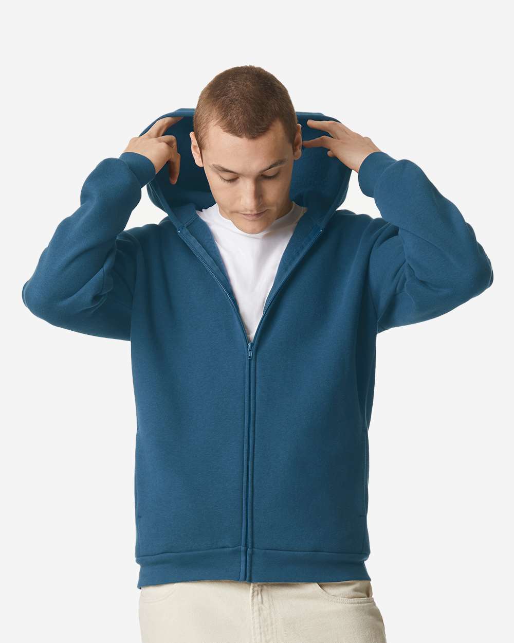 American Apparel ReFlex Fleece Full-Zip Hoodie