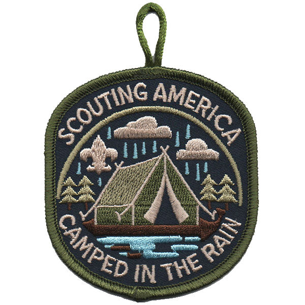 Camped in the Rain Scouting America