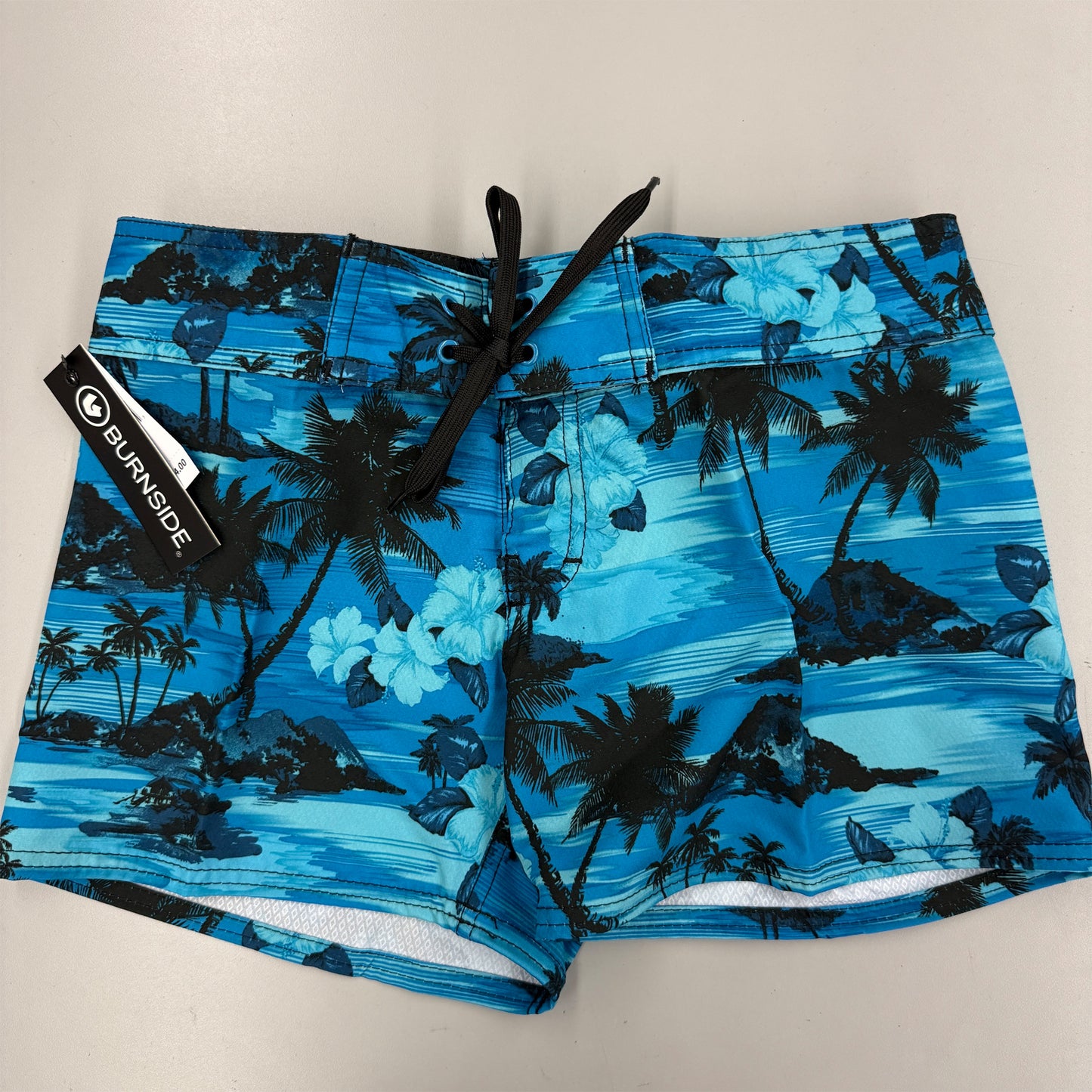 Burnside 5371 Ladies Dobby Board Shorts (Clearance)