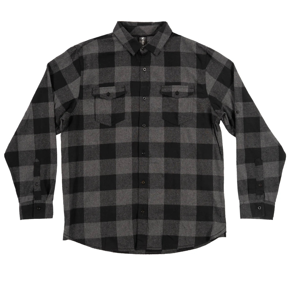 Burnside B8381 - Men's Buffalo Plaid Flannel Shirt - B8381