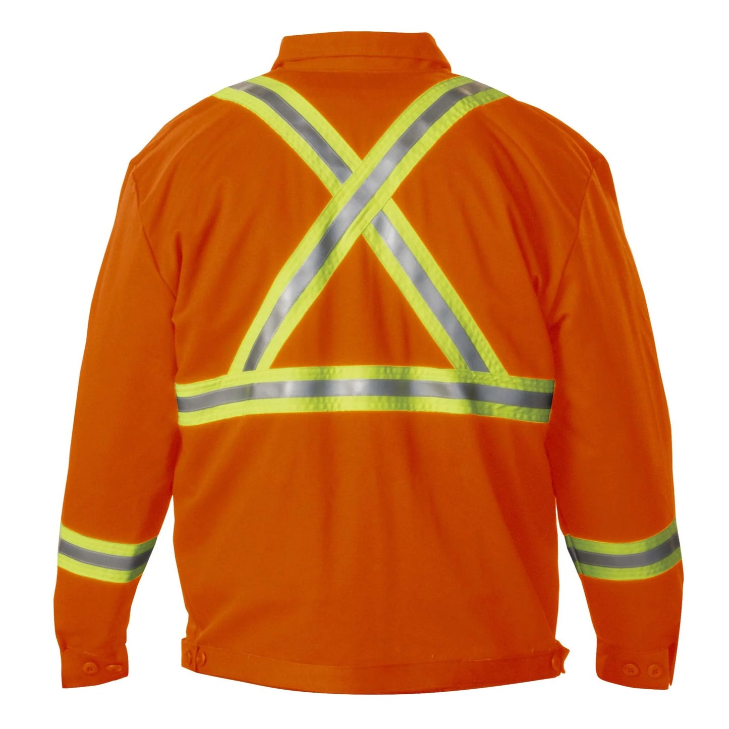 Big Bill Zip-in/Zip-out Flame Resistant Jacket with Reflective Tape - CL345US9 - Basics Clothing Store