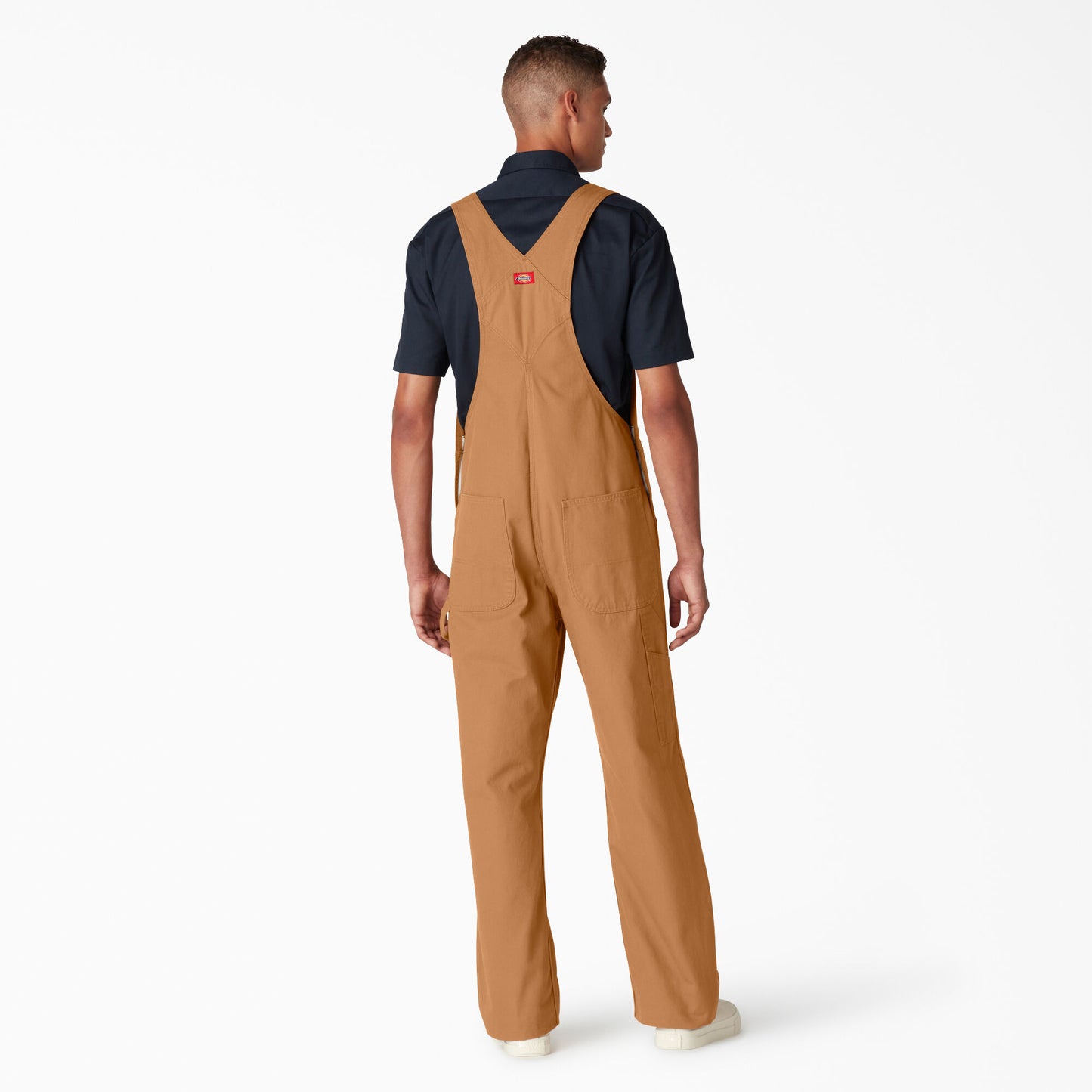 Dickies Classic Bib Overalls - Rinsed Brown Duck