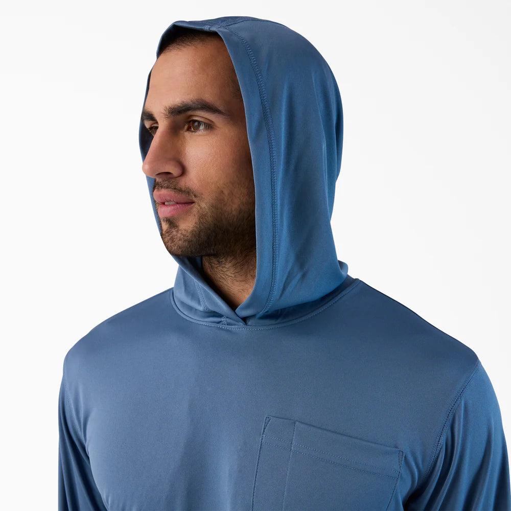 Dickie's MENS LIGHTWEIGHT UV SHIELD SHIRT-A8632-0SU(STEEL BLUE)