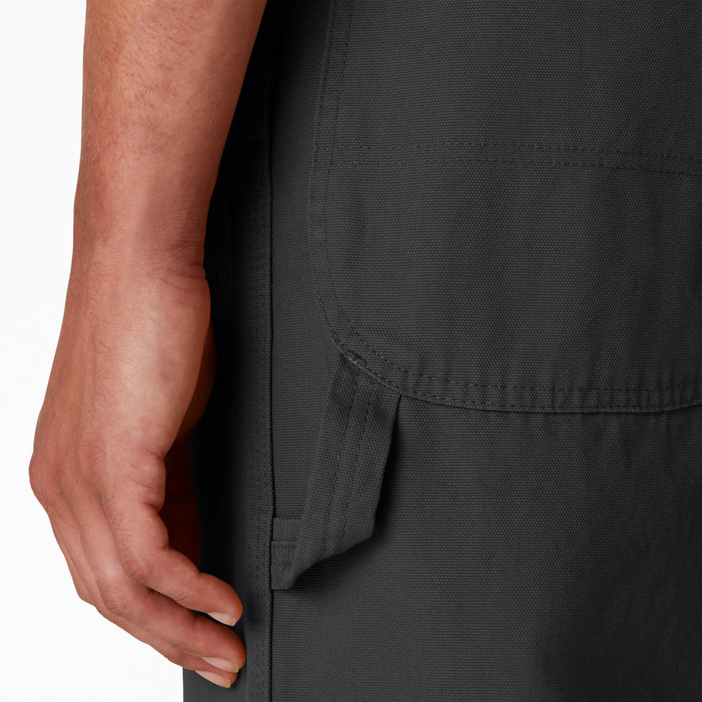 Dickies Classic Bib Overalls - Rinsed Timber Brown- DB100
