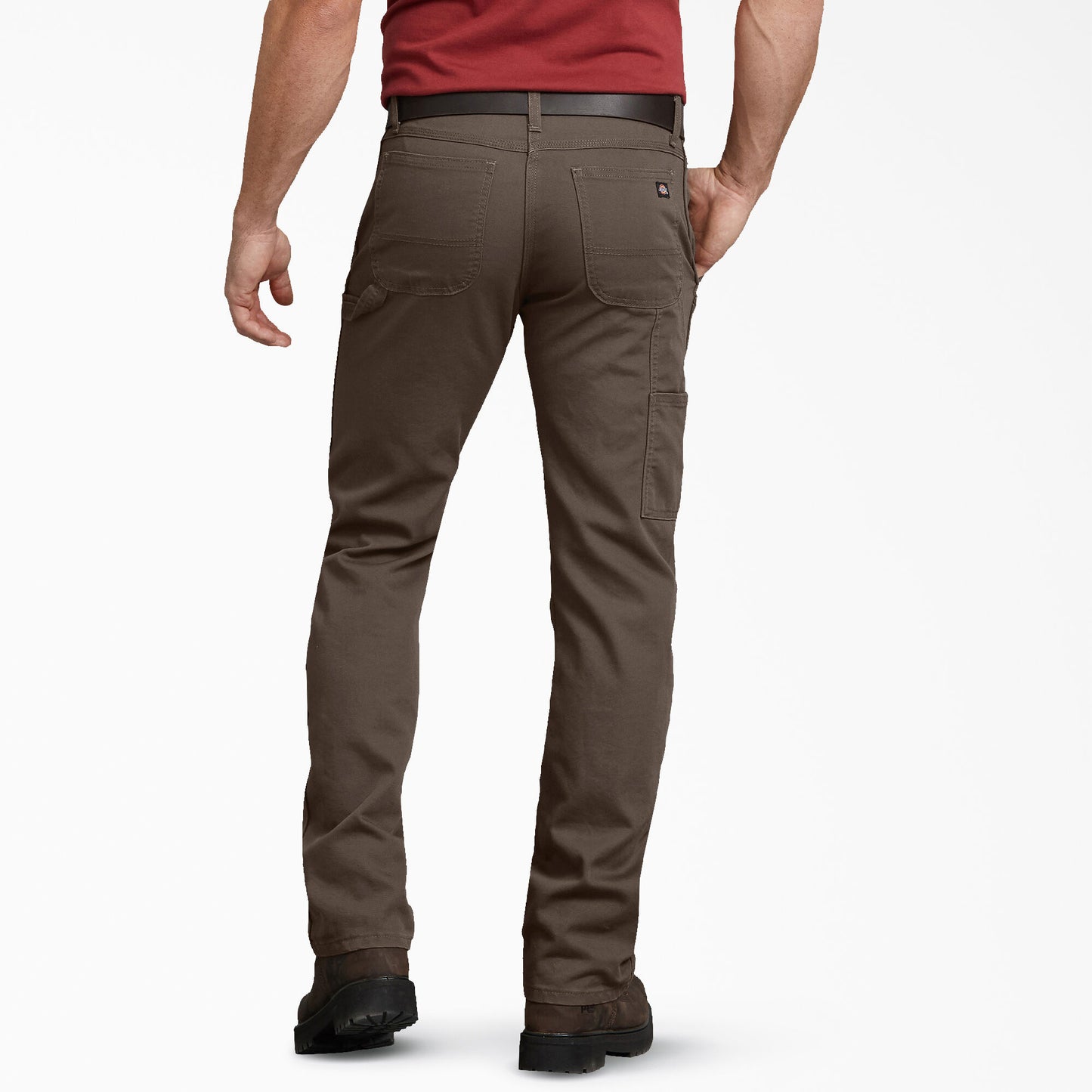 Dickies FLEX Regular Fit Duck Carpenter Pants - Stonewashed Mushroom