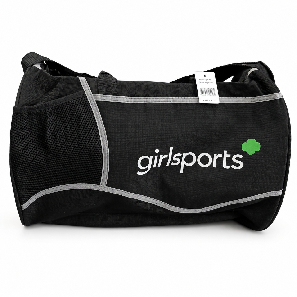 Girl Scouts Girlsports Black Sports Duffel Bag - 11016