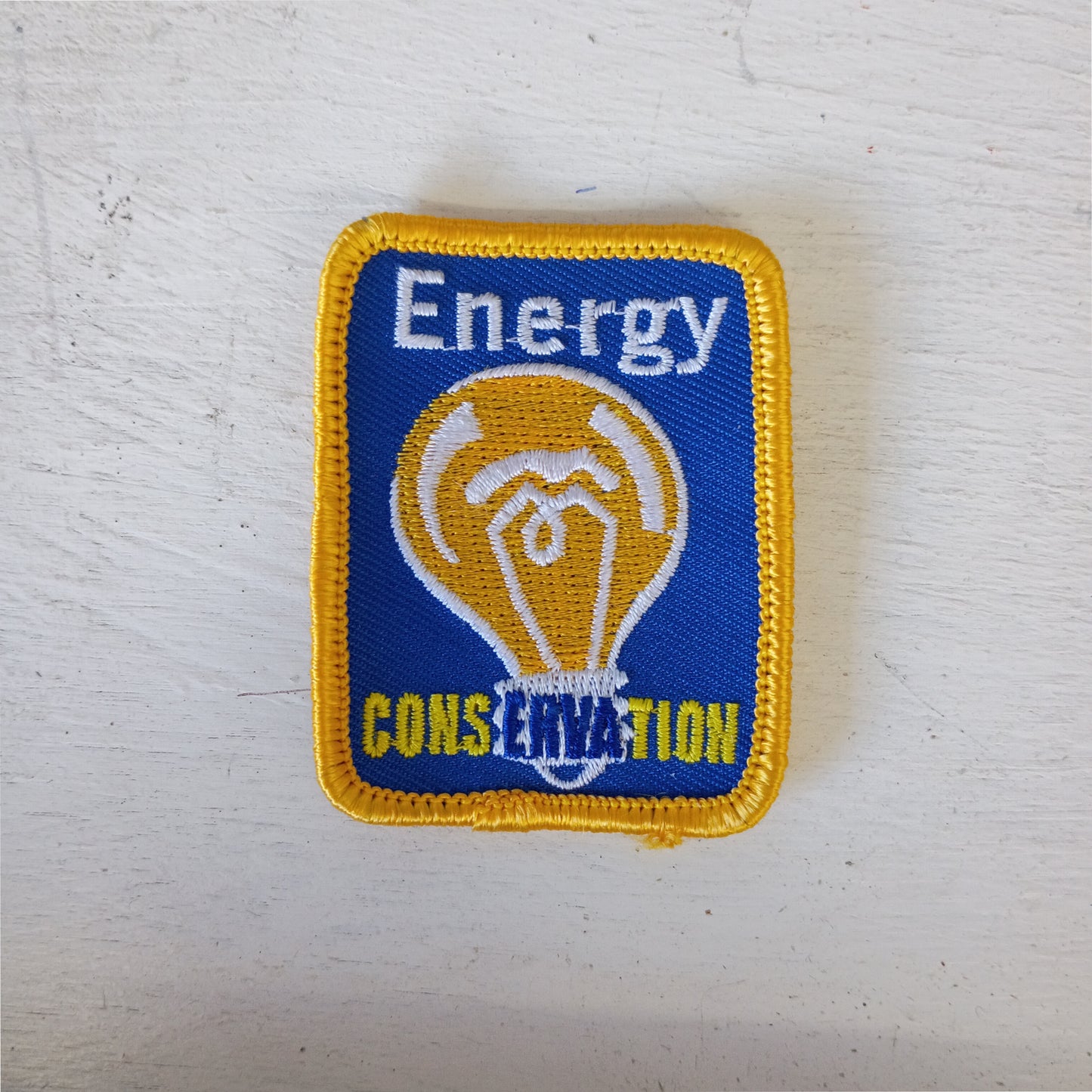 Discontinued Energy Conservation Fun Patch
