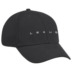 Lexus Polyester Ball Cap - Black - HB20LX