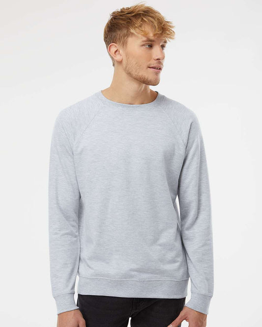 Independent Trading Co. Icon Lightweight Loopback Terry Crewneck Sweatshirt